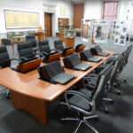 SMARTdesks conference table at New York City Department of Records