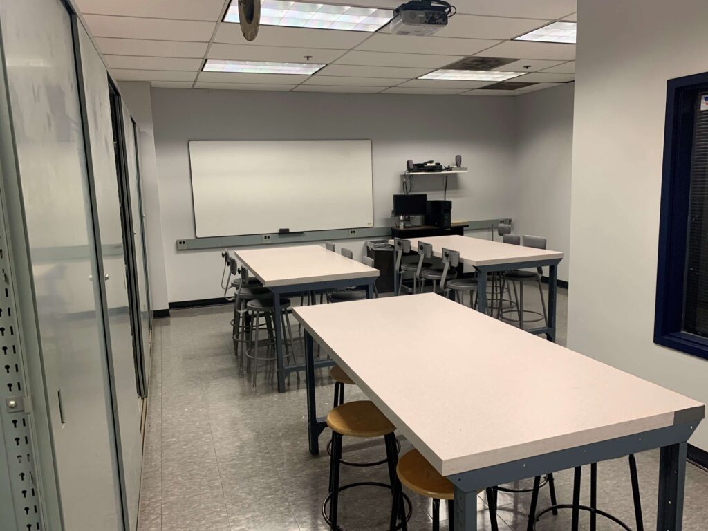 njit classroom before makeover