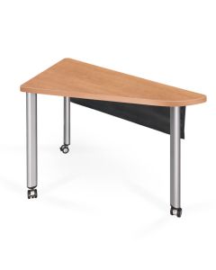 Single right handed iGroup table in laminate