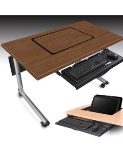 Horizonline Computer Tables in Laminate