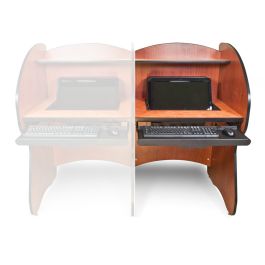 Smartdesks Library Computer Carrels & Study Carrels, Add-On Unit ...