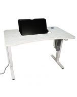 SMARTdesks iLid Lift Multi-Use Standing Desk with small CPU-600 carrier